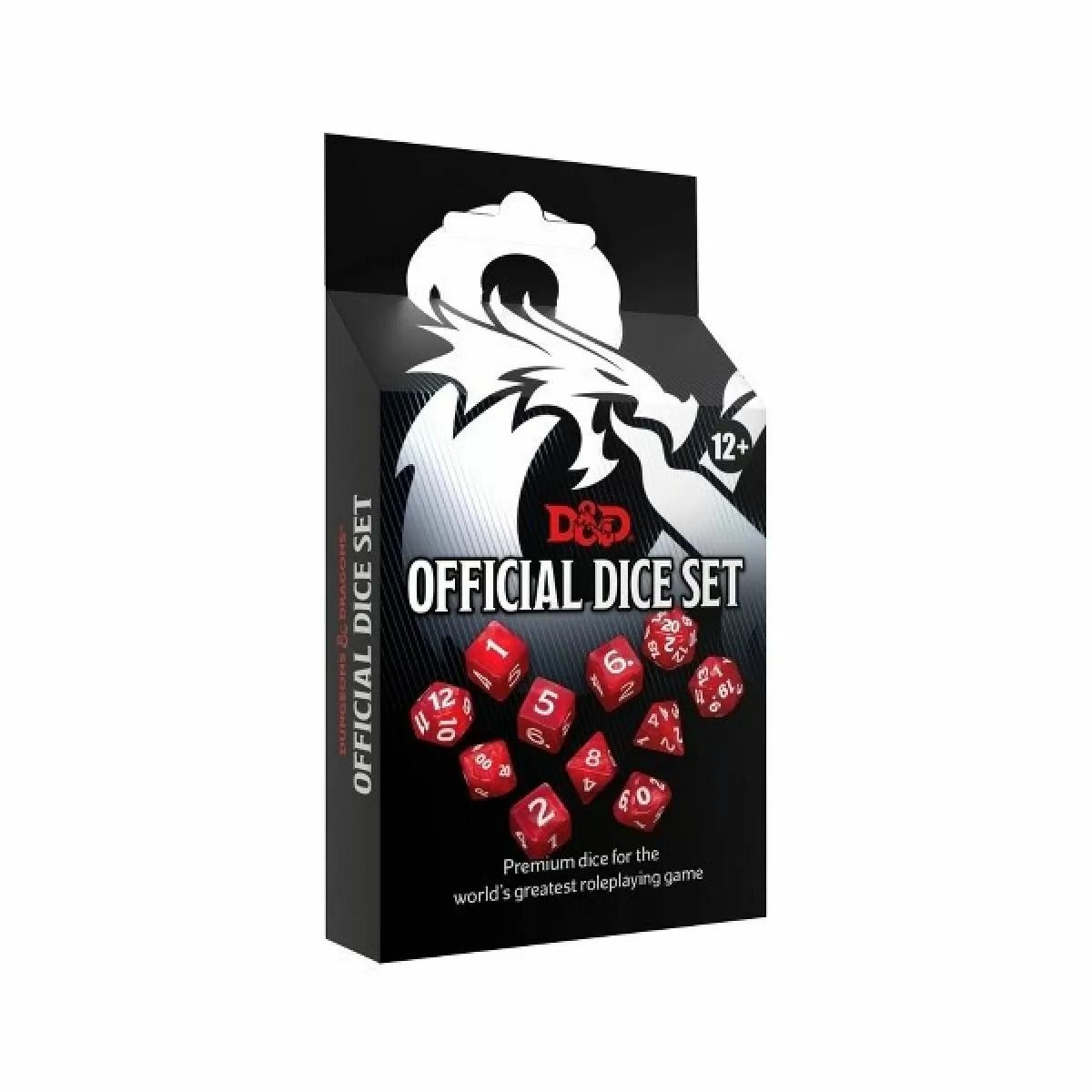D&D Official Dice Set - 195166135700 - Dungeons and Dragons - The Little Lost Bookshop