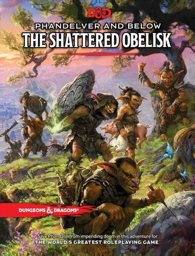 D&D Phandelver and Below: The Shattered Obelisk - 9780786969005 - VR - The Little Lost Bookshop