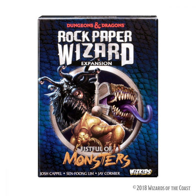 D&D Rock Paper Wizard Fistful of Monsters - 634482731420 - Wizkids - The Little Lost Bookshop