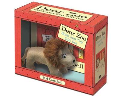 Dear Zoo Book and Toy Gift Set: Lion - 9781529028478 - Rod Campbell - Macmillan - The Little Lost Bookshop