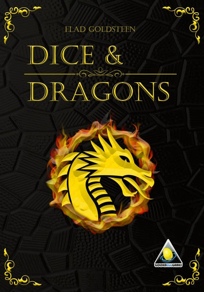 Dice and Dragons - 731236248644 - Dice Game - Golden Egg Games - The Little Lost Bookshop