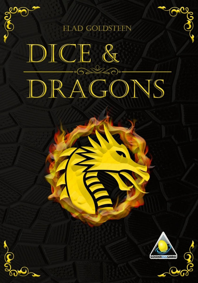 Dice and Dragons - 731236248644 - Dice Game - Golden Egg Games - The Little Lost Bookshop