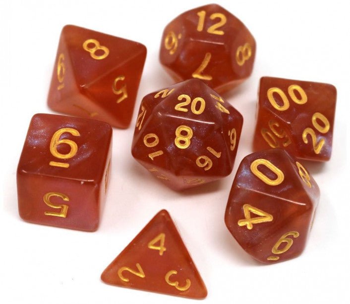 Die Hard Dice Polymer Rpg Polyhedral Set Autumn Equinox - 689355113179 - Dice - Die Hard - The Little Lost Bookshop