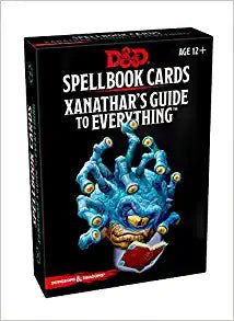 Dungeons & Dragons: Spellbook Cards Xanathars Guide to Everything - 9780786966530 - VR - The Little Lost Bookshop