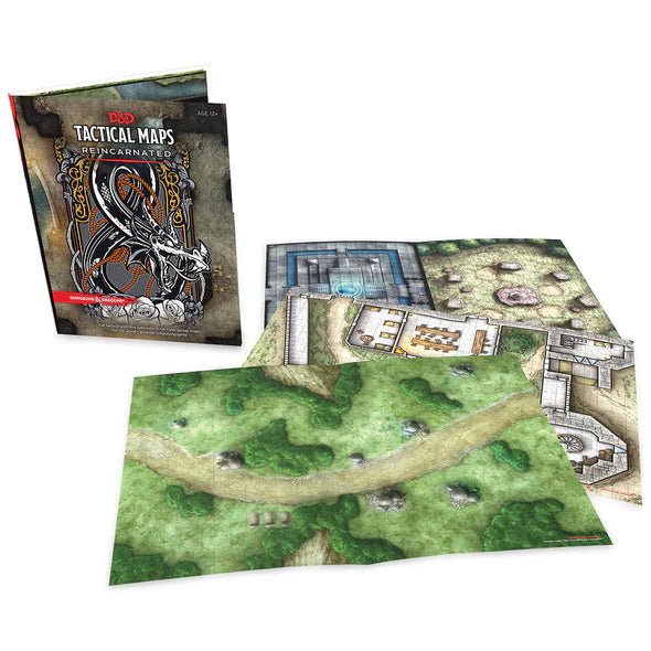 Dungeons & Dragons: Tactical Maps Reincarnated - 978078699790 - Board Games - The Little Lost Bookshop