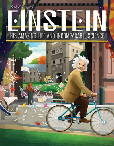 Einstein His Amazing Life And Incomparable Science - 605930525076 - Board Game - Artana - The Little Lost Bookshop