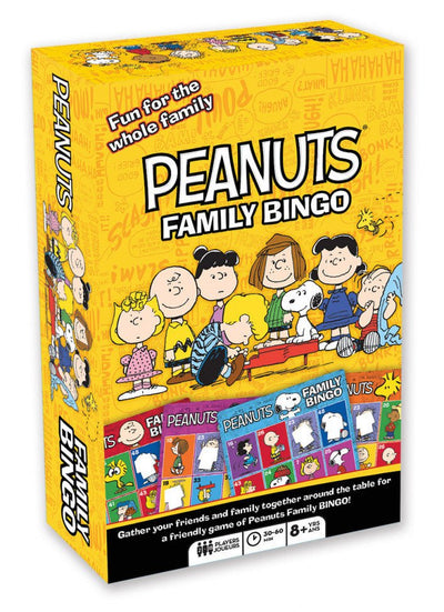 Family Bingo Peanuts - 840391141377 - Game - Peanuts Worldwide - The Little Lost Bookshop