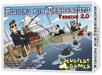 Fishing For Terrorists 2.0 - 9780976914464 - Slugfest Games - Board Games - The Little Lost Bookshop