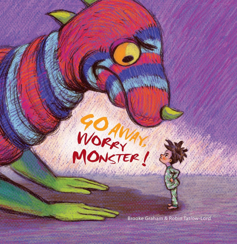 Go Away, Worry Monster! - 9781925820393 - Brooke Graham - Exisle Publishing - The Little Lost Bookshop
