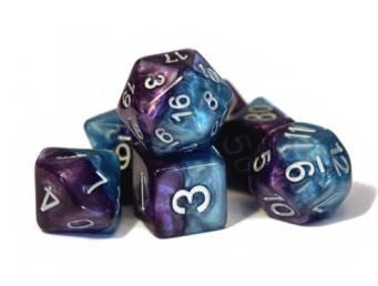 Halfsies Dice Psionic Combat Dice - Upgraded Dice Case (Set of 7) - 760970245336 - Gate Keeper Games - Board Games - The Little Lost Bookshop