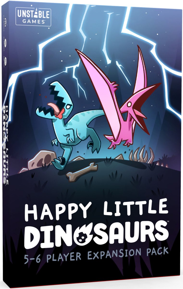 Happy Little Dinosaurs 5-6 Player Expansion - 810031364039 - Tee Turtle - Board Games - The Little Lost Bookshop