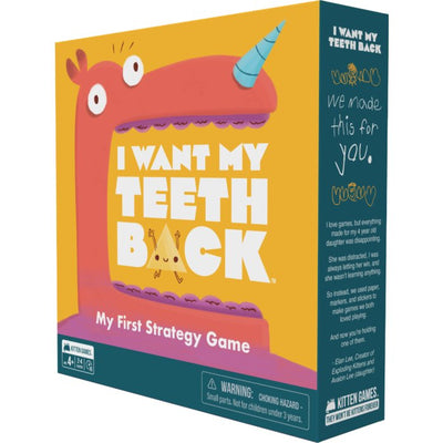 I Want My Teeth Back - 810083044316 - VR - The Little Lost Bookshop