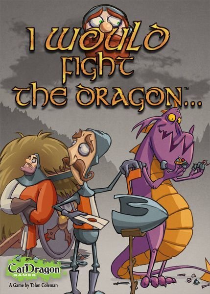I would fight the dragon - ASM521 - Card Game - Ventura Games - The Little Lost Bookshop