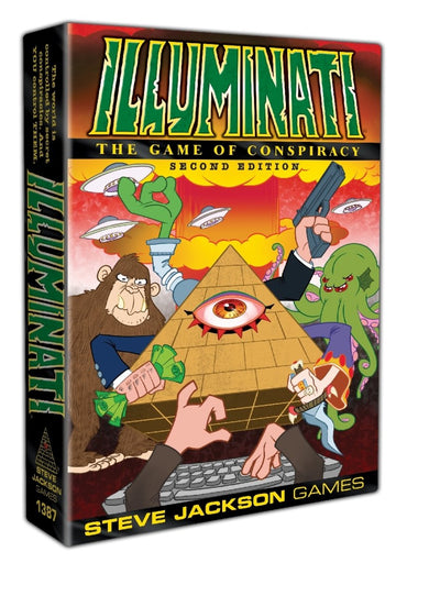 Illuminati Second Edition - 080742099807 - Illuminati - Steve Jackson Games - The Little Lost Bookshop