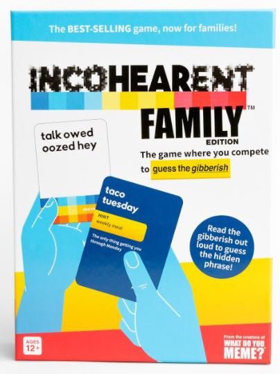 Incohearent Family Edition - 810816030968 - Games - What do you Meme? - The Little Lost Bookshop