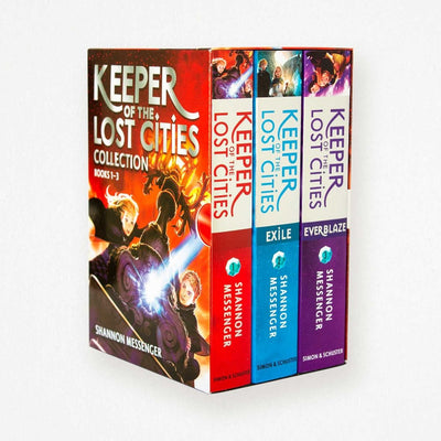 Keeper of the Lost Cities x 3 box set - 9781398506022 - Shannon Messenger - Simon & Schuster UK - The Little Lost Bookshop