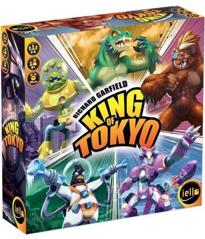 King of Tokyo (2nd Edition) - 3760175513145 - Game - Iello - The Little Lost Bookshop