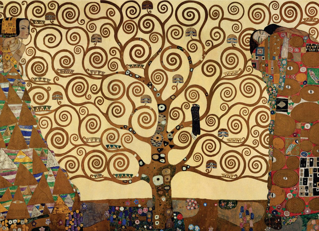 Klimt - Tree of Life Puzzle (1000pc) - 628136660594 - Jedko Games - The Little Lost Bookshop