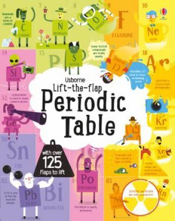 Lift-The-Flap Periodic Table - 9781474922661 - James, Alice - Usborne - The Little Lost Bookshop