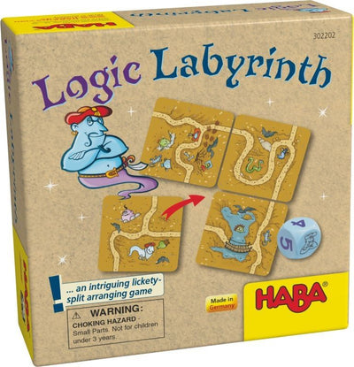 Logic Labyrinth - 4010168221281 - Haba Games - The Little Lost Bookshop