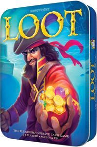 Loot Deluxe Tin - 759751023119 - Card Game - Gamewright - The Little Lost Bookshop