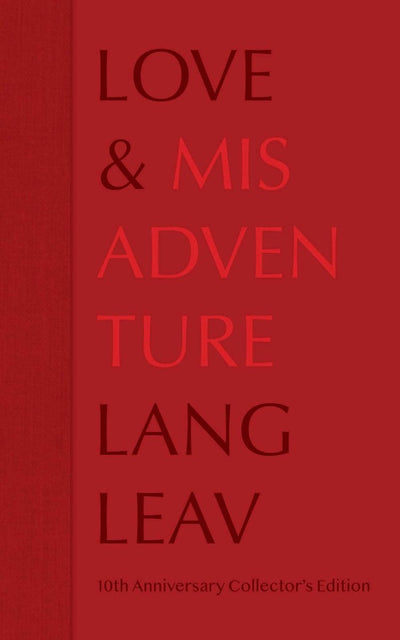 Love & Misadventure 10th Anniversary Collector's Edition - 9781524886523 - Lang Leav - Andrews McMeel Publishing - The Little Lost Bookshop