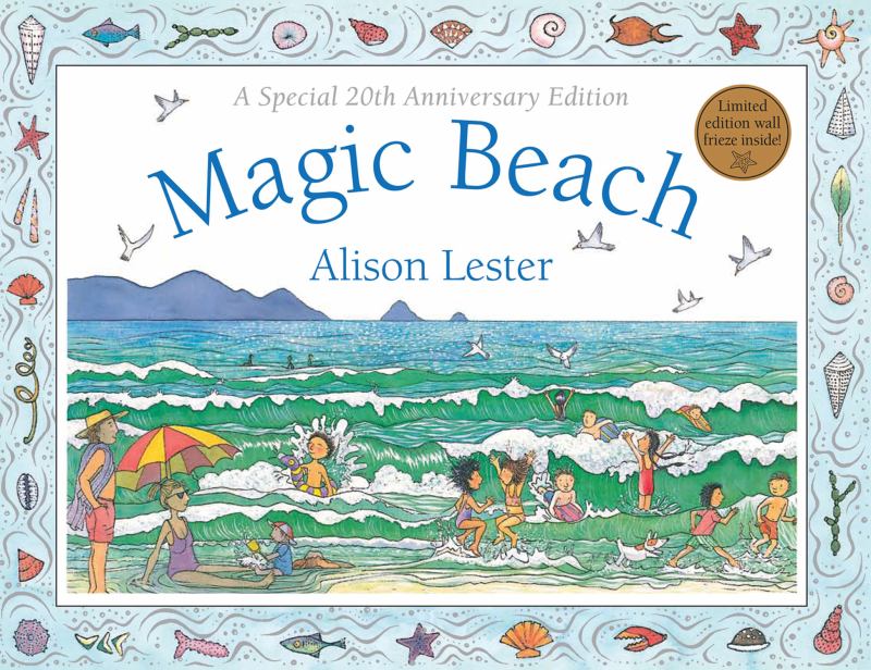 Magic Beach (20th Anniversary Edition) - 9781742373126 - Alison Lester (Illustrator) - Allen & Unwin - The Little Lost Bookshop
