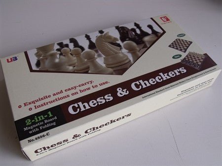 Magnetic Chess/Checkers 12&