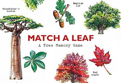 Match a Leaf: A Tree Memory Game - 9781786272270 - Tony Kirkham, Holly Exley - Laurence King Publishing - The Little Lost Bookshop