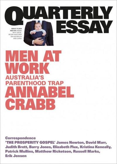 Men at Work: Australia's Parenthood Trap: Quarterly Essay 75 - 9781760641528 - Schwartz Publishing - The Little Lost Bookshop