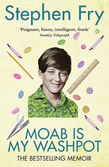 Moab is my Washpot - 9780099457046 - Stephen Fry - CB - The Little Lost Bookshop