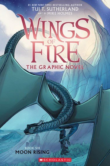 Moon Rising (#6 Wings of Fire Graphic Novel) - 9781338730890 - SCHOLASTIC AUSTRALIA PTY LTD - The Little Lost Bookshop