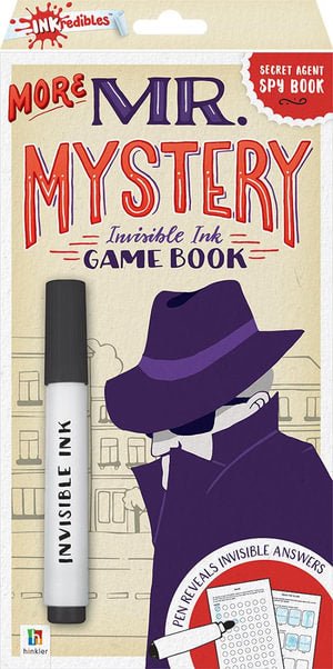 More Mr Mystery Invisible Ink Game Book - 9781488937002 - Jedko Games - The Little Lost Bookshop