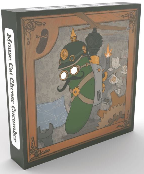 Mouse, Cheese, Cat, Cucumber - 702038258049 - Board Games - The Little Lost Bookshop