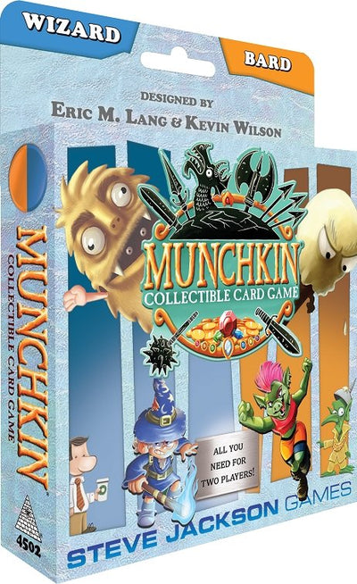 Munchkin CCG Wizard and Bard Starter Set - 91037863652 - Munchkin - Steve Jackson Games - The Little Lost Bookshop