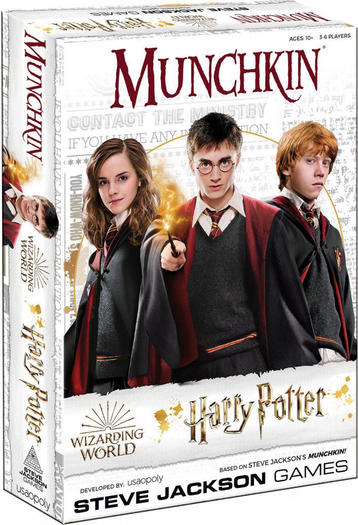 Munchkin Harry Potter - 700304154798 - Steve Jackson Games - The Little Lost Bookshop