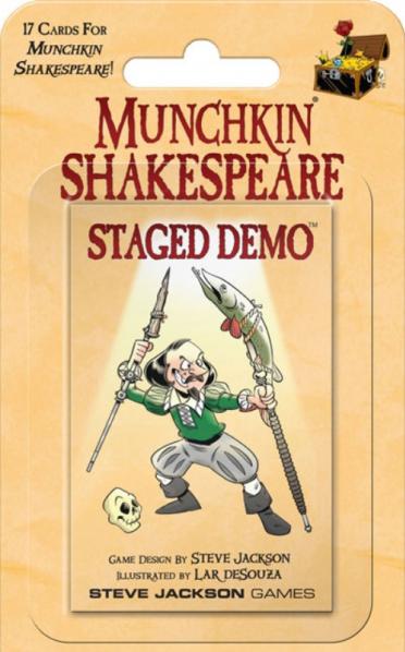 Munchkin Shakespear (Staged Demo) - 091037863485 - Steve Jackson Games - Steve Jackson Games - The Little Lost Bookshop