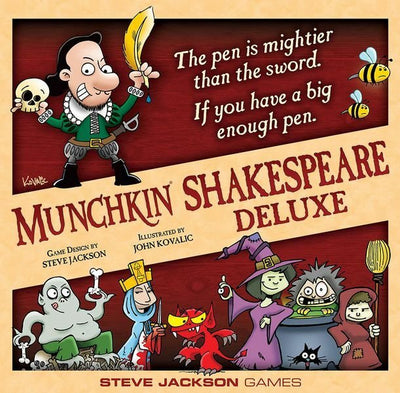 Munchkin Shakespeare Deluxe - 091037863454 - Waddingtons - The Little Lost Bookshop
