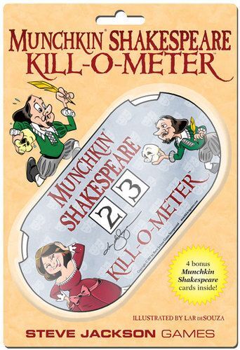 Munchkin Shakespeare Kill-O-Meter - 091037863492 - Board Games - The Little Lost Bookshop