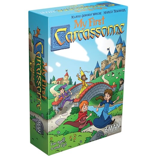My First Carcassonne - 681706786001 - Carcassonne - Z-Man Games - The Little Lost Bookshop