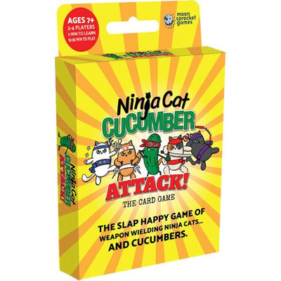 Ninja Cat Cucumber Attack - 860005554812 - VR - The Little Lost Bookshop