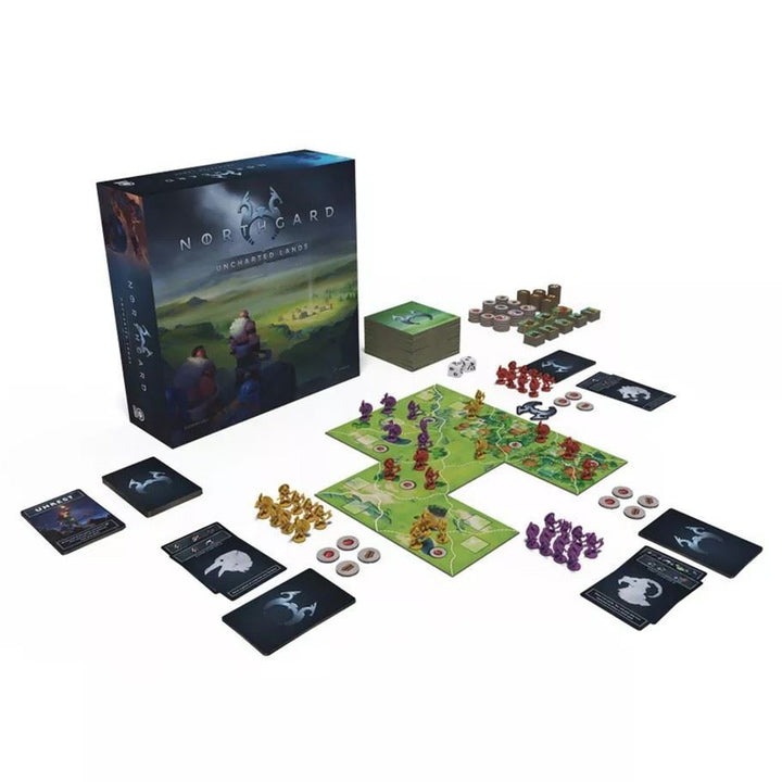 Northgard Uncharted Lands - 3616450015128 - Board Games - The Little Lost Bookshop