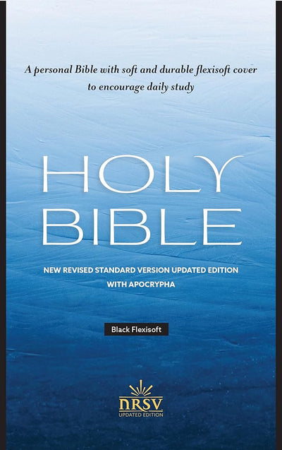 NRSV Updated Edition Bible with Apocrypha (Flexisoft, Black) - 9781496472120 - National Council of Churches - Hendrickson Bibles - The Little Lost Bookshop