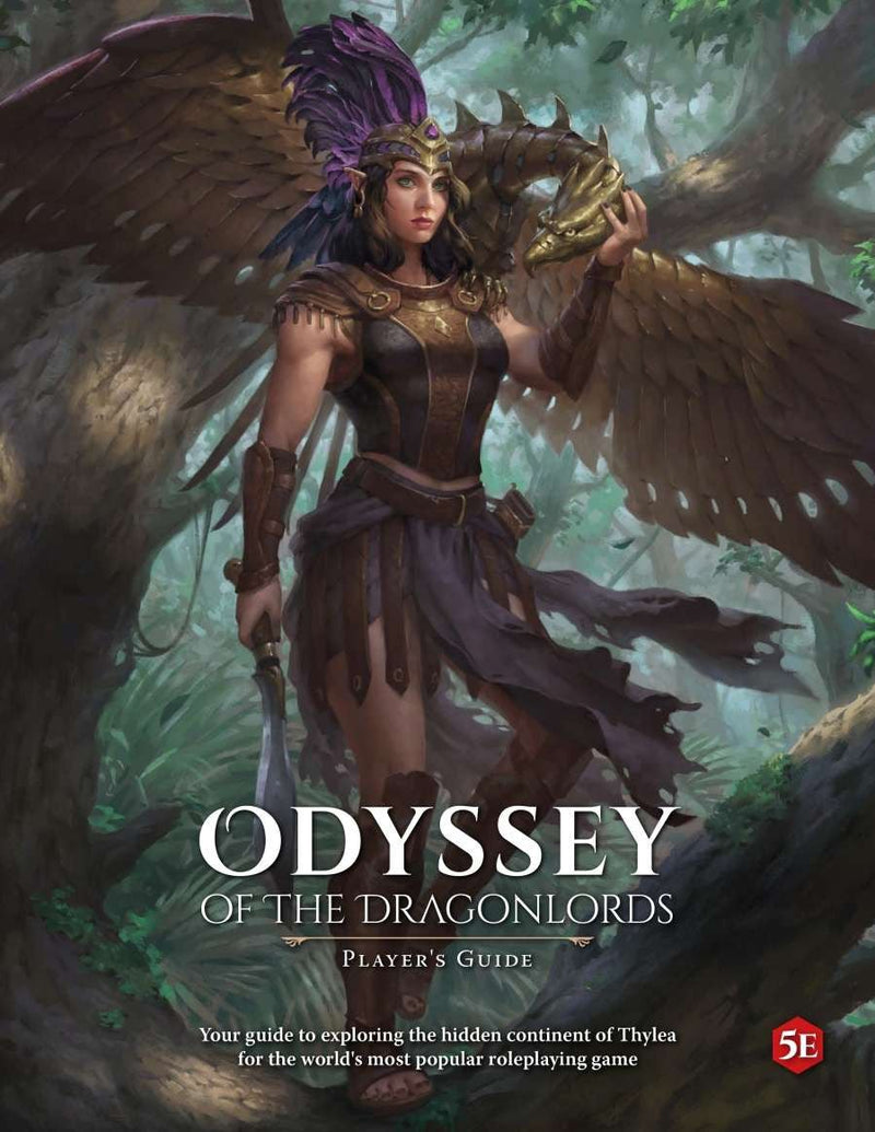 Odyssey of the Dragonlords RPG Players Guide - 9781912743414 - Modiphius Entertainment - Board Games - The Little Lost Bookshop