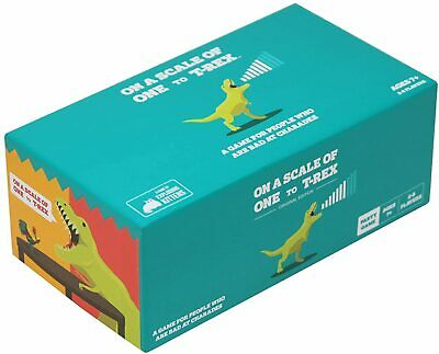On a Scale of One to T-Rex - 852131006242 - The Oatmeal - Board Games - The Little Lost Bookshop