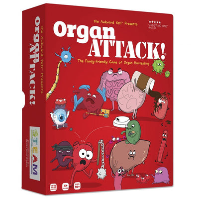 Organ Attack - 862116000301 - VR - The Little Lost Bookshop