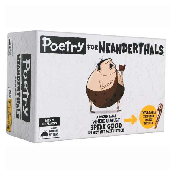Poetry for Neanderthals Card Game - 852131006303 - Game - Exploding Kittens - The Little Lost Bookshop