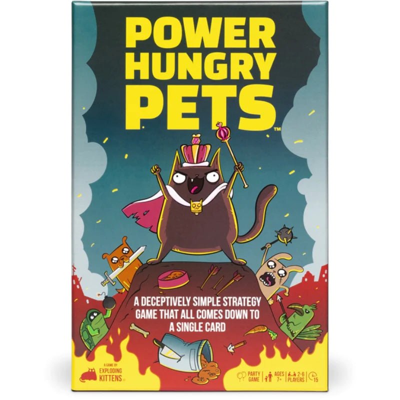 Power Hungry Pets - 810083045559 - Exploding Kittens - The Little Lost Bookshop