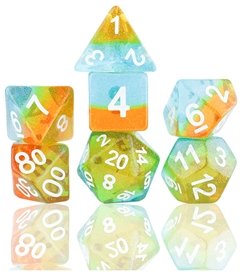 Sirius Dice Set 7(Ocean Dusk) - 810113710075 - Board Games - The Little Lost Bookshop