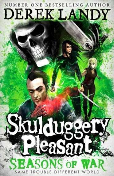 Skulduggery Pleasant (13) - Seasons of War - 9780008386283 - Derek Landy - Harper Collins - The Little Lost Bookshop